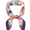 Flower Print Bandana – Multicolor Floral Square
