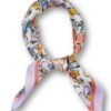 Flower Print Bandana – Multicolor Floral Square