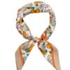 Flower Print Bandana – Multicolor Floral Square