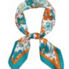 Flower Print Bandana – Multicolor Floral Square