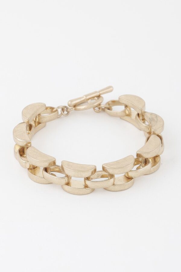 Arch Link Chain Bracelet – Polished Arch Links