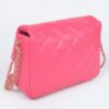 Quilted Faux Leather Flap Bag – Compact Top-Handle