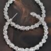 Chain Hoop Earrings – Polished Chain-Link Design