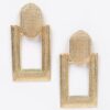 Sculptural Statement Earring – Polished Silhouette