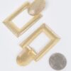 Sculptural Statement Earring – Polished Silhouette