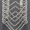 Wide Metal Cuff Bracelet – Polished Open Design