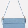 Denim Shoulder Bag – Metal Buckle Detail