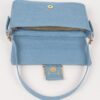 Denim Shoulder Bag – Metal Buckle Detail
