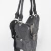 Faux Leather Butterfly Bag – Structured Top-Handle
