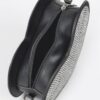Heart Shape Bag with Hot Fix Stone Detail