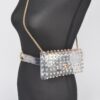 Clear Rhinestone Belt Bag – Plus-Size Adjustable Chain