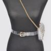 Clear Rhinestone Belt Bag – Plus-Size Adjustable Chain