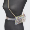 Clear Rhinestone Belt Bag – Plus-Size Adjustable Chain