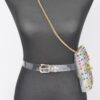 Clear Rhinestone Plus-Size Belt Bag