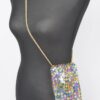 Clear Rhinestone Plus-Size Belt Bag