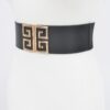 Plus Size Elastic Belt with Metal Buckle – Wide Band