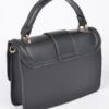 Vegan Top Handle Shoulder Clutch – Structured Polyurethane