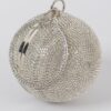 Rhinestone Ball Clutch – Round Crystal Evening Bag
