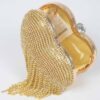 Rhinestone Fringe Mini Case Bag – Box Clutch