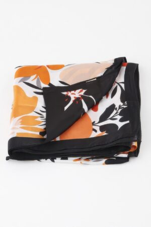 Bright Floral Scarf – Lightweight Vivid Print