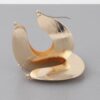 Hollow Arch Hoop Earrings – Sculptural Open-Arch Design