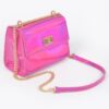 Mirror Metallic Flap Crossbody Bag – Compact Shine