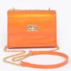 Mirror Metallic Flap Crossbody Bag – Compact Shine