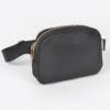Compact Nylon Zip Fanny Pack – Water-Resistant