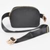 Compact Nylon Zip Fanny Pack – Water-Resistant
