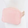 Compact Nylon Zip Fanny Pack – Water-Resistant