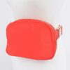 Compact Nylon Zip Fanny Pack – Water-Resistant