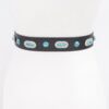 Western Turquoise Accent Stretch Belt – Polyurethane