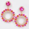 Rhinestone Drop Earrings – Long Cascading Sparkle