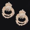 Polished Metal Stud Earrings – Lightweight Shine