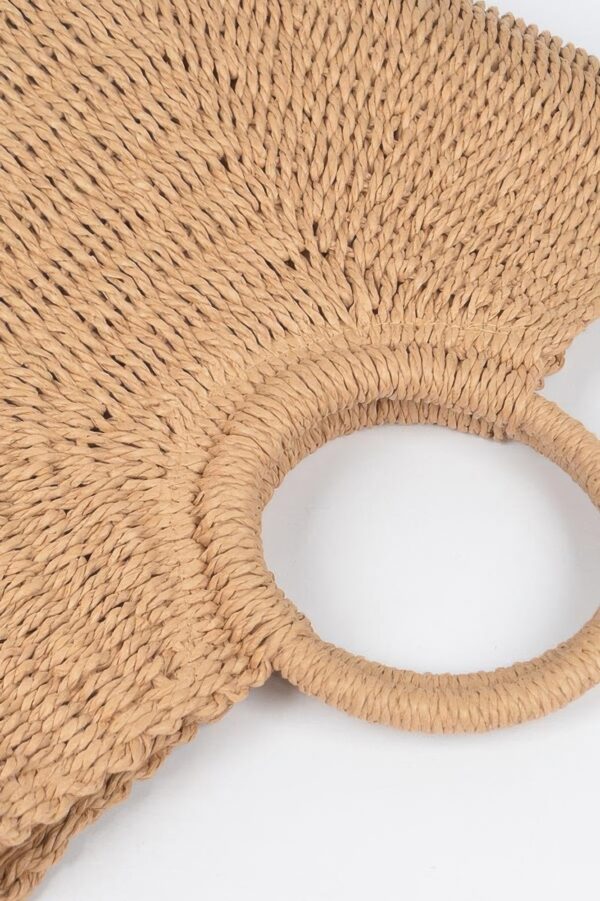 Beach Time Bag – Straw Oversized Woven Tote