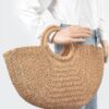 Beach Time Bag – Straw Oversized Woven Tote