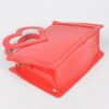 Enamel Top Handle Mini Bag – Glossy Structured Silhouette
