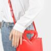 Enamel Top Handle Mini Bag – Glossy Structured Silhouette