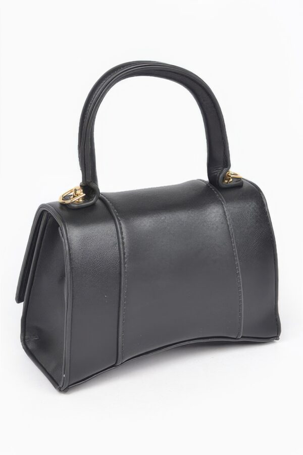 Vegan Top Handle Bag – Structured Mini Satchel