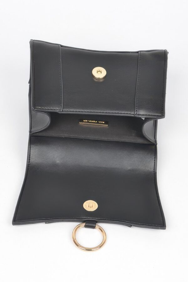 Vegan Top Handle Bag – Structured Mini Satchel