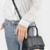 Vegan Top Handle Bag – Structured Mini Satchel