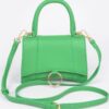 Vegan Top Handle Bag – Structured Mini Satchel