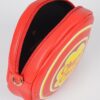 Candy Fun Round Clutch – Glossy PU and Mixed Metal