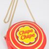 Candy Fun Round Clutch – Glossy PU and Mixed Metal