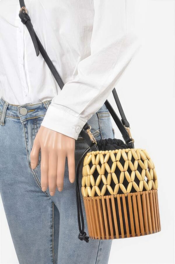 Handmade Bamboo Clutch – Vertical Box Design