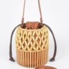Handmade Bamboo Clutch – Vertical Box Design