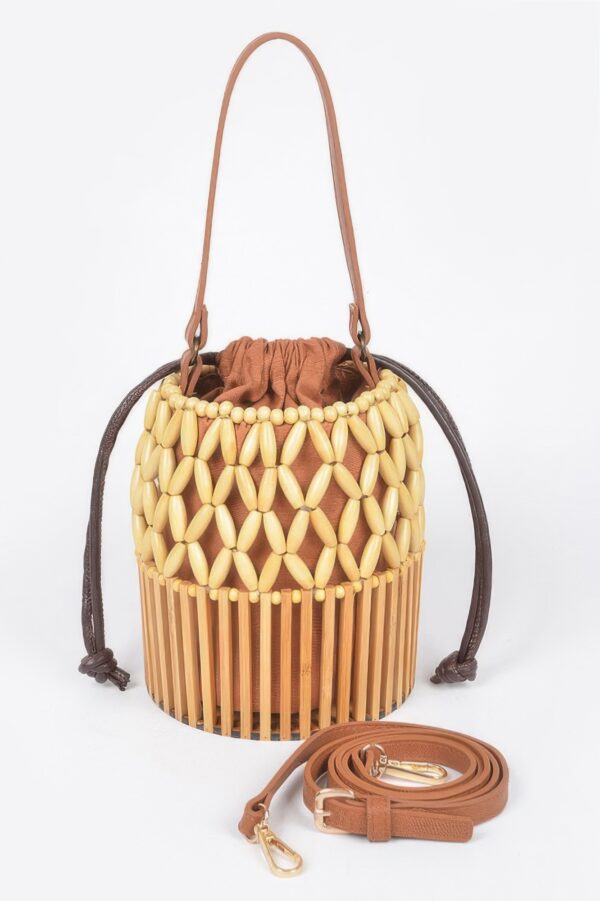 Handmade Bamboo Clutch – Vertical Box Design