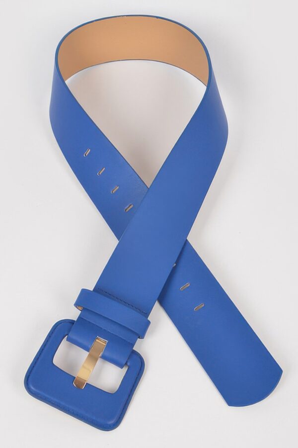 Faux Leather Wide Waist Belt – Sculpting Silhouette