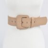 Faux Leather Wide Waist Belt – Sculpting Silhouette