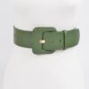 Faux Leather Wide Waist Belt – Sculpting Silhouette